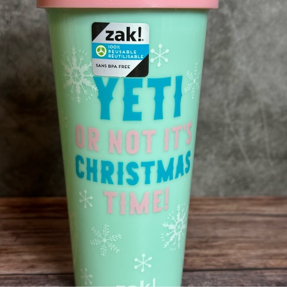 Zak! Yeti Christmas Tumbler - Picture 2 of 6